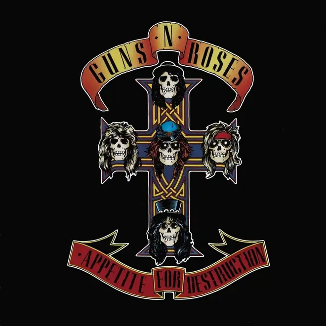Guns N'Roses - Appetite For Destruction album cover