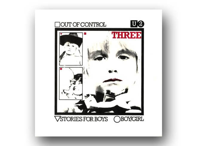 U2 - Three EP artwork