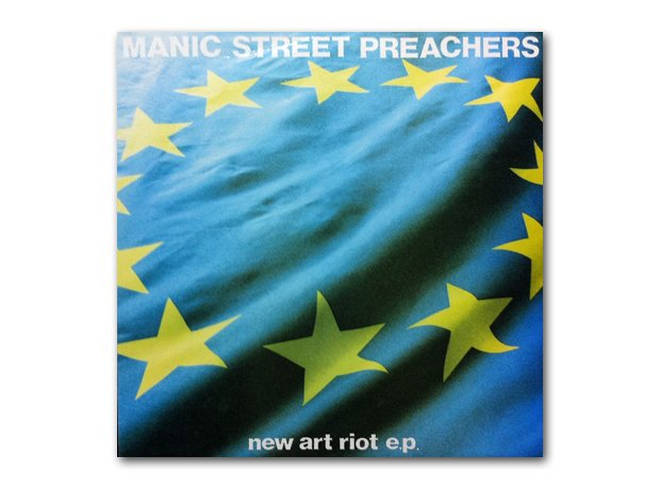 Manic Street Preachers - New Art Riot EP artwork