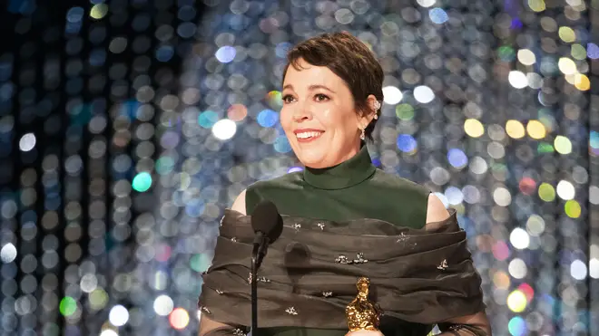 Olivia Colman delivers charming speech as she wins the Oscar for Lead Actress for her role in The Favourite