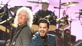 Queen and Adam Lambert perform at the Oscars 2019