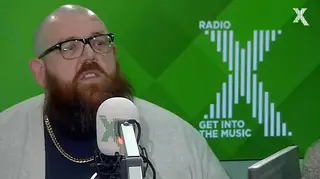 Nick Frost talks meeting Peter Jackson on The Chris Moyles Show
