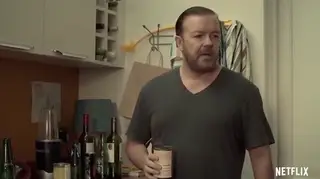 Ricky Gervais stars in his new Netflix show After Life