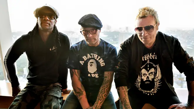 The Prodigy's Maxim, the late Keith Flint and Liam Howlett