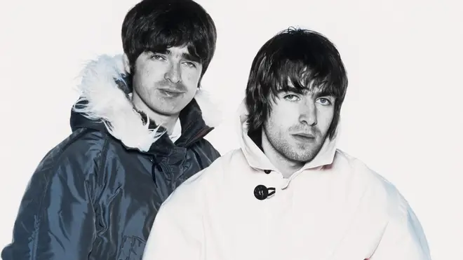 Noel and Liam Gallagher, 1996