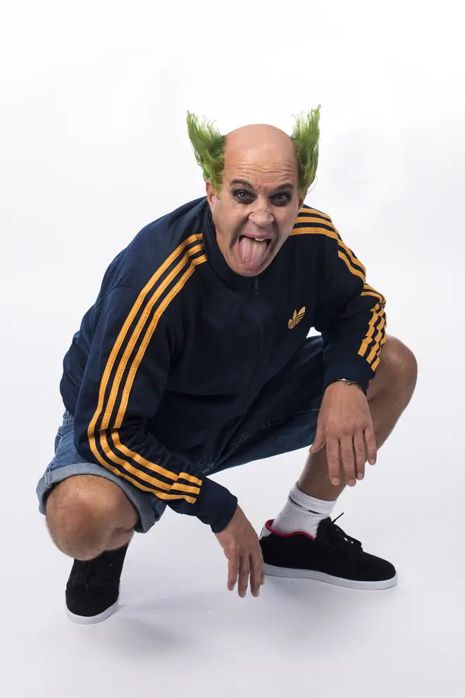 Johnny Vaughan as Keith Flint of The Prodigy