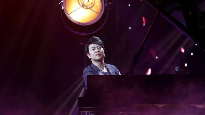 Lang Lang performs on stage during The Global Awards 2019 with Very.co.uk held at London's Eventim Apollo Hammersmith