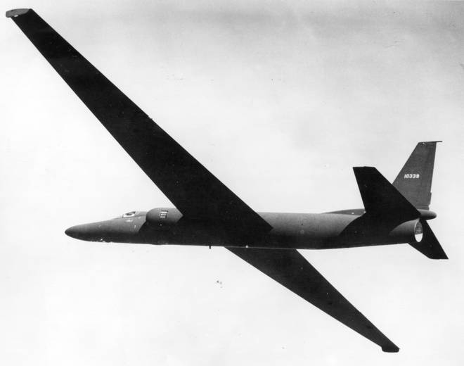 A U2 spy plane, circa 1978