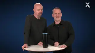 Dom Byrne and Chris Moyles explain how to listen on Alexa