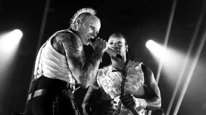 The Prodigy's Keith Flint and Maxim at O2 Academy Brixton in 2017