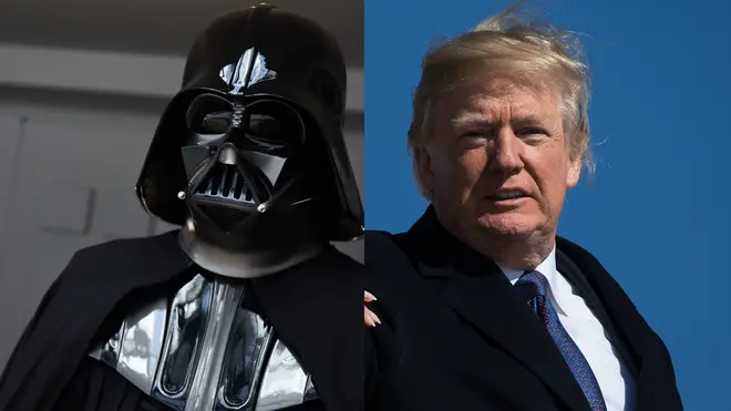 Darth Vader and Donald Trump