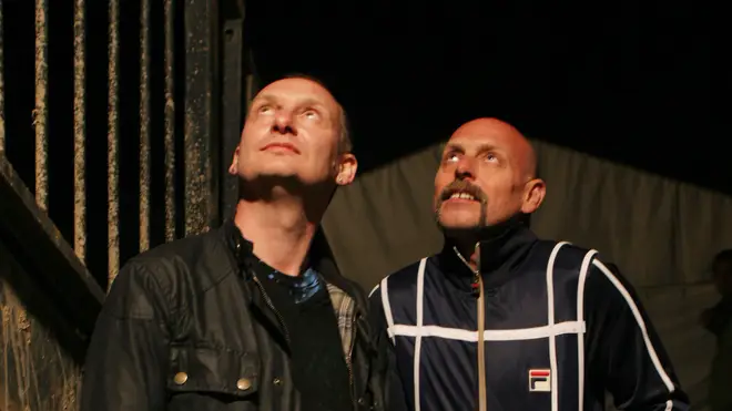 Paul Hartnoll and Phil Hartnoll of Orbital at he Big Chill Music Festival in 2009
