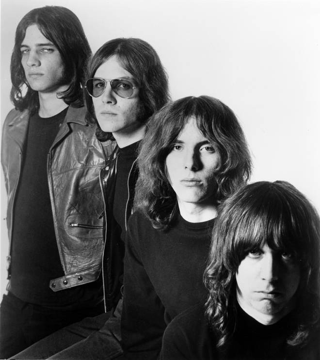The Stooges in 1969: Scott Asheton, Ron Asheton, Dave Alexander and Iggy Pop