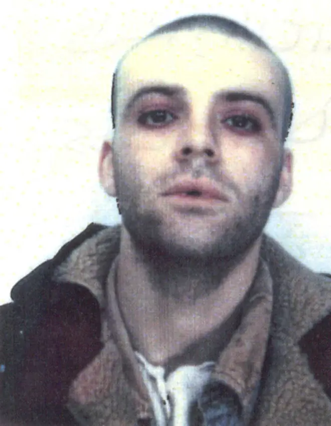The last known photo of Richey Edwards, 1995