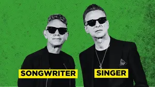 Depeche Mode in 2022: Martin Gore and Dave Gahan.