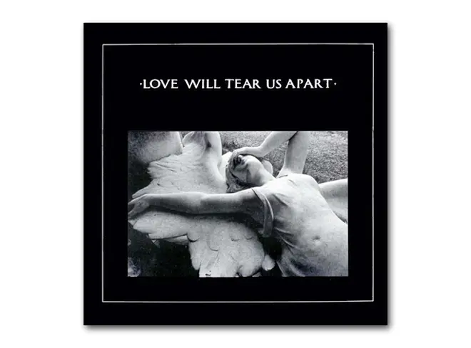 Joy Division - Love Will Tear Us Apart 12" cover