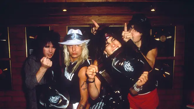 Mötley Crüe in 1984