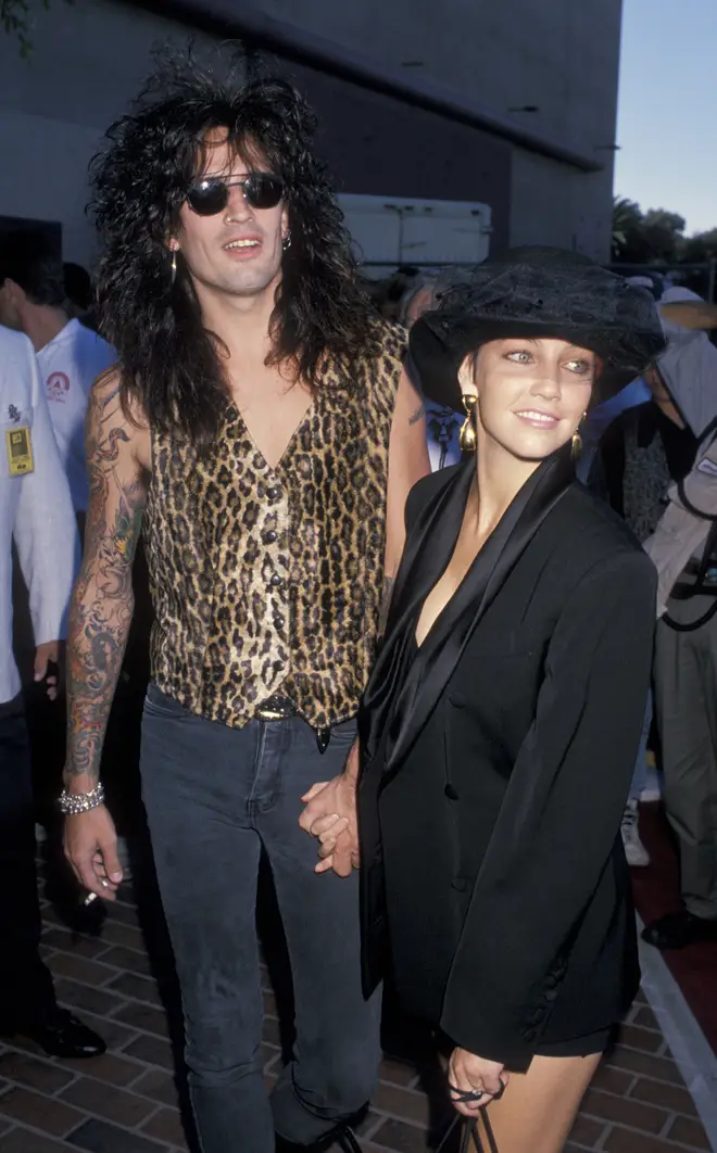 Tommy Lee's second wife was actress, Heather Locklear