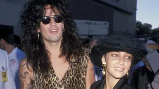 Tommy Lee's second wife was actress, Heather Locklear