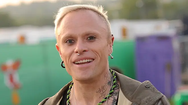 Keith Flint of The Prodigy at Glastonbury in 2009