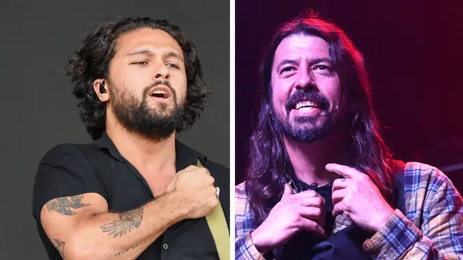 Gang of Youths frontman David Le'aupepe and Foo Fighters frontman Dave Grohl