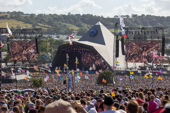 Glastonbury Festival 2022 pyramid stage