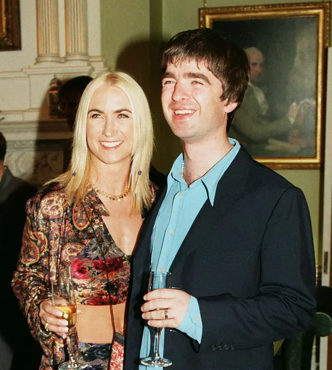Noel Gallagher and Meg Matthews, 1997