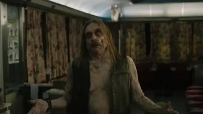 Iggy Pop in the trailer for 2019's The Dead Don't Die starring Adam Driver and Bill Murray