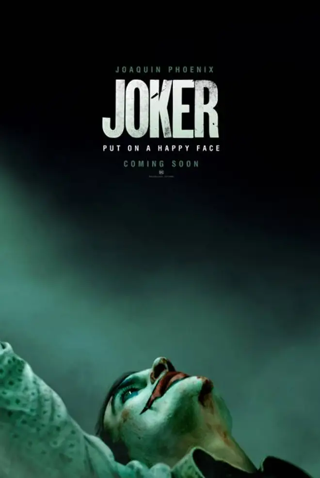 The poster for Joker film starring Joaquin Phoenix