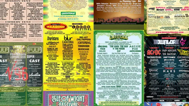 Classic festival line-ups