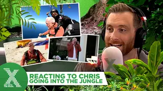 The team react to Chris's first night in the jungle