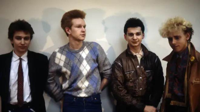 Depeche Mode in 1984: lan Wilder, Andrew Fletcher, Dave Gahan and Martin Gore