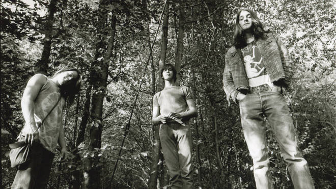 Nirvana in 1990: Chad Channing, Krist Novoselic and Kurt Cobain
