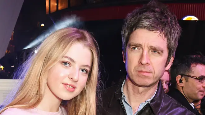 Anais Gallagher and her Oasis rocker father Noel Gallagher