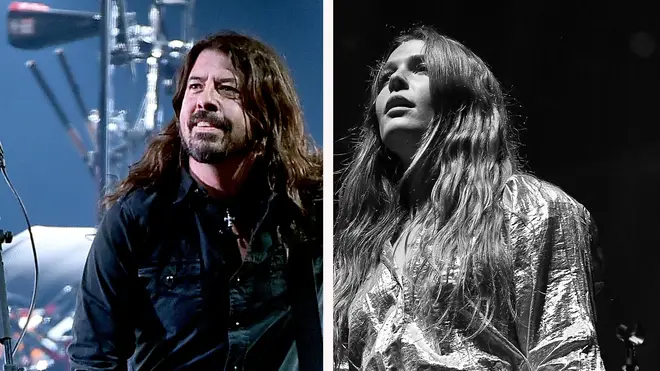Foo Fighters' Dave Grohl and Maggie Rogers