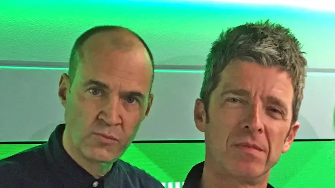 Noel Gallagher and Johnny Vaughan May 2019