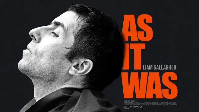 Liam Gallagher As It Was film documentary poster