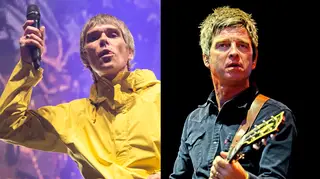 Ian Brown and Noel Gallagher