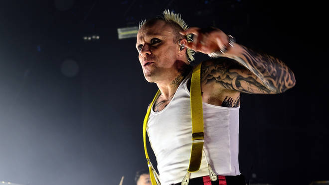 Keith Flint of The Prodigy performs on stage at the O2 Academy Brixton on December 21, 2017 in London, England
