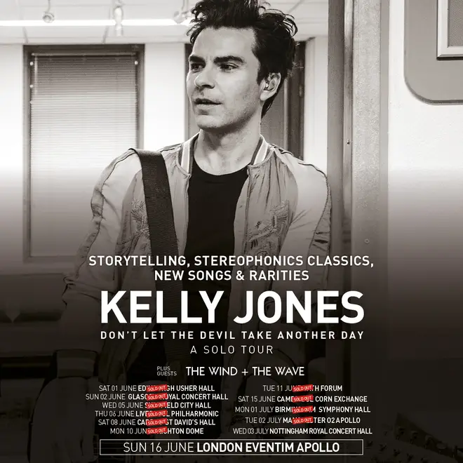 Kelly Jones 2019 solo tour
