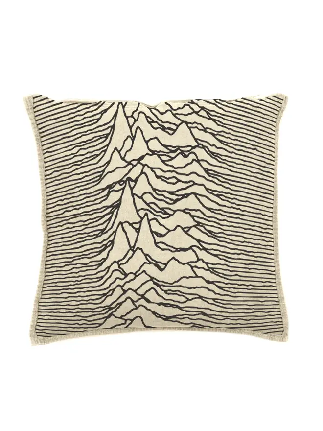 Joy Division Goodhood Unknown Pleasures cushion