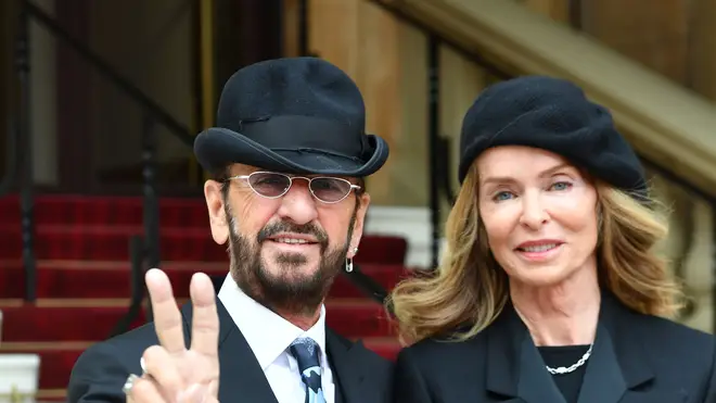 Sir Ringo Starr and Barbara Bach
