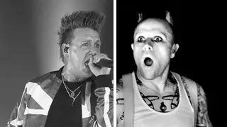 Papa Roach frontman Jacoby Shaddix and The late Prodigy frontman Keith Flint