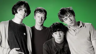 Blur in their 90s heyday: Alex James, Dave Rowntree, Graham Coxon and Damon Albarn