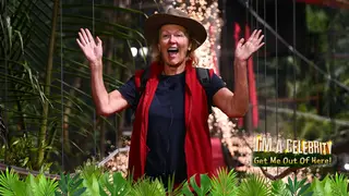 Sue Cleaver leaves the I'm A Celebrity jungle