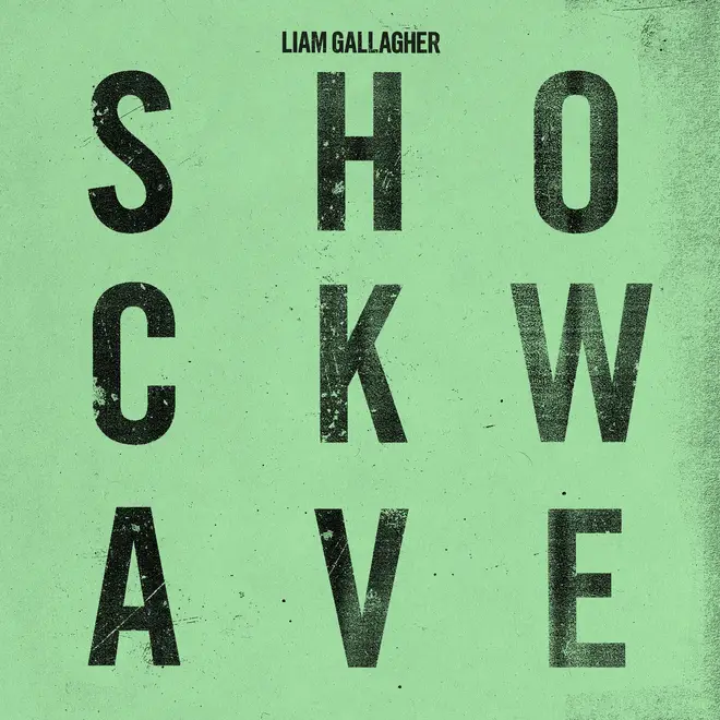 The artwork for Liam Gallagher's Shockwave single