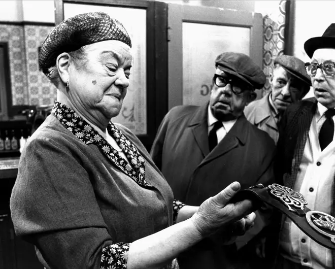 One of Morrissey's favourite characters Ena Sharples takes Albert Tatlock to task in a 1977 episode