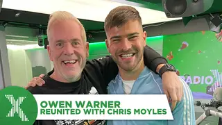 Owen Warner appears on The Chris Moyles Show