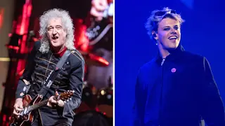Queen guitarist Brian May and Yungblud