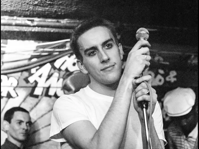 Terry Hall performing with The Specials at the Hope & Anchor pub in Upper Street, Islington in London in November 1980.